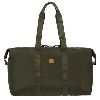 Bric's X-Bag Holdall Große olivgrüne Wochenendtasche