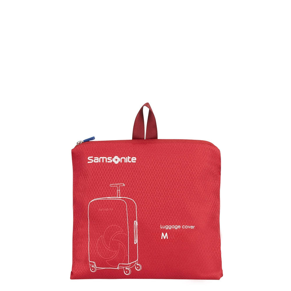 Samsonite Accessories Foldable Luggage Cover M red