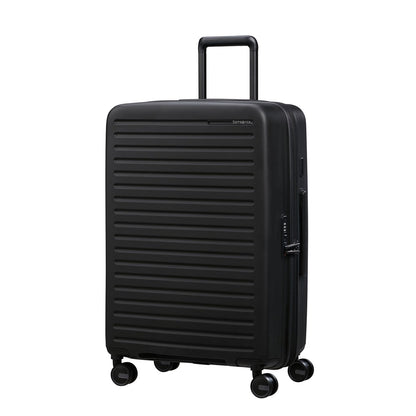 Samsonite Restackd Spinner 68 EXP schwarzes Hartschalenetui