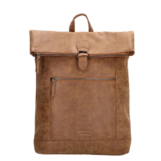 Enrico Benetti Noumea 15'' Laptop backpack cognac