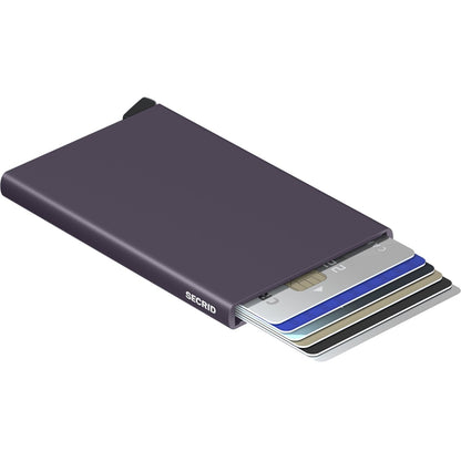 Secrid Cardprotector Kartenhalter dunkelviolett Damenbrieftasche