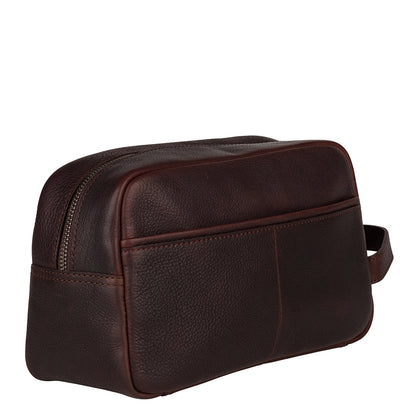 Burkely Antique Avery Toiletry Bag dark brown