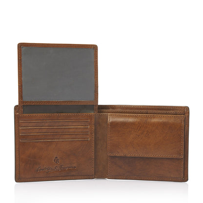 Castelijn &amp; Beerens Rien RFID Wallet 8cc natur Herrenbrieftasche