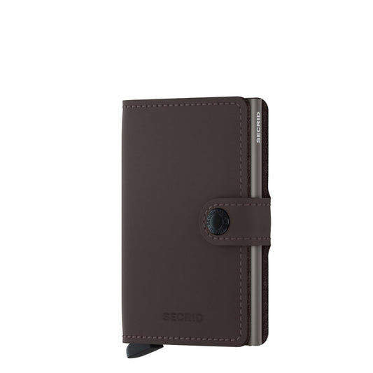 Secrid Miniwallet Portemonnee Matte truffle