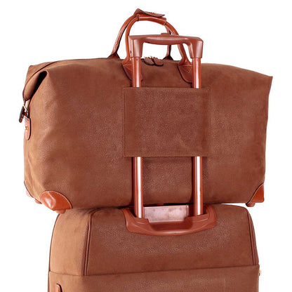 Bric's Life Reisetasche 55 kamelfarbene Wochenendtasche