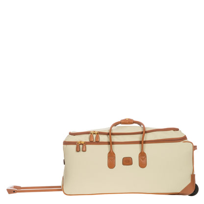 Bric's Firenze Holdall mit Rollen 72 Creme Reisetasche