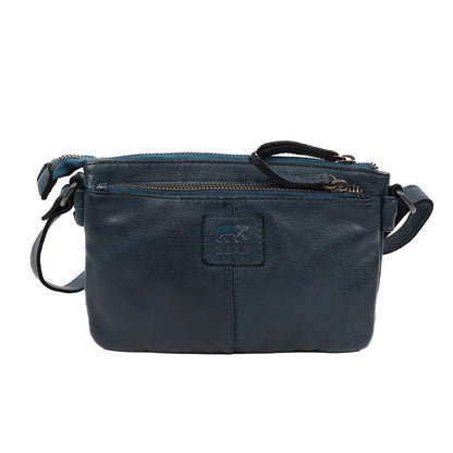 Bear Design Maithe Shoulderbag blaue Damentasche