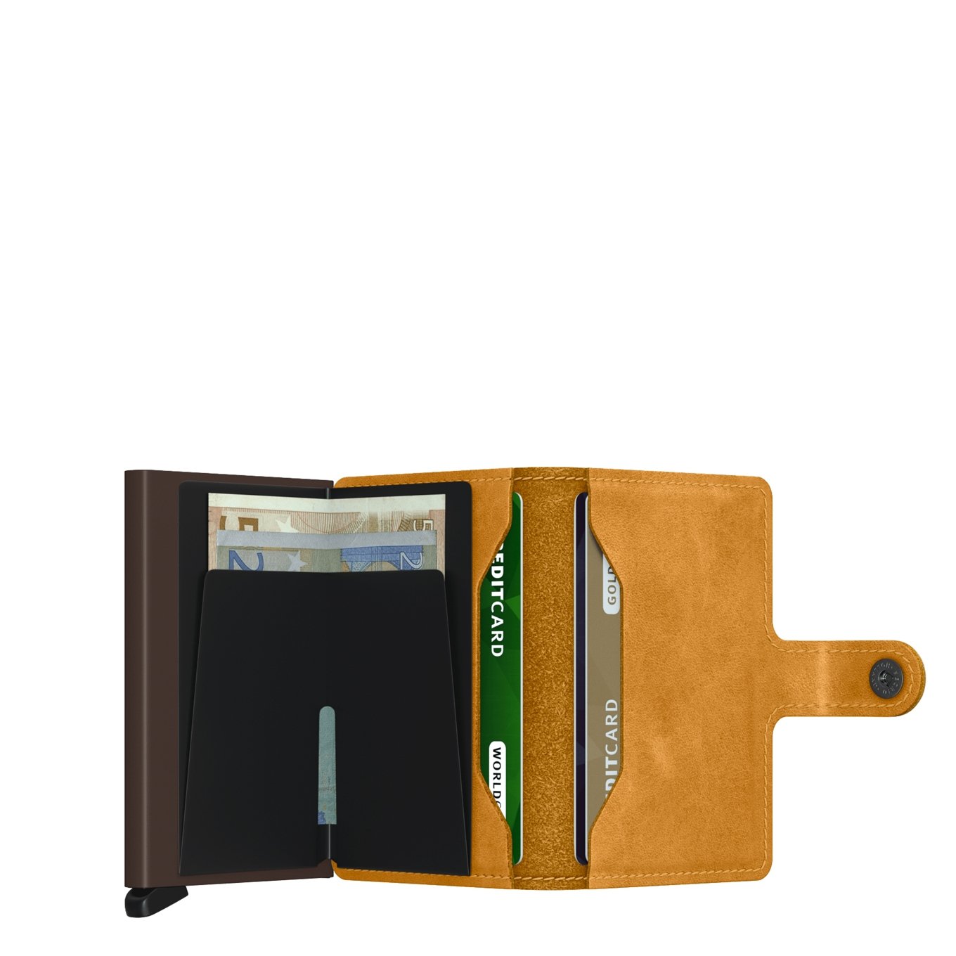 Secrid Miniwallet Portemonnee Vintage ochre