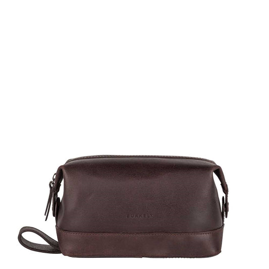 Burkely Vintage Riley Kulturbeutel braun