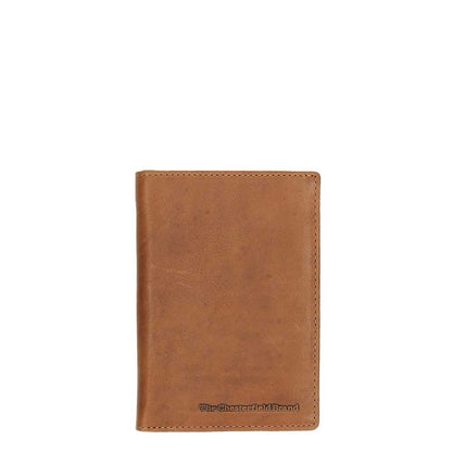 Die Chesterfield Brand Ascot Billfold High 6cc Cognac Herrenbrieftasche