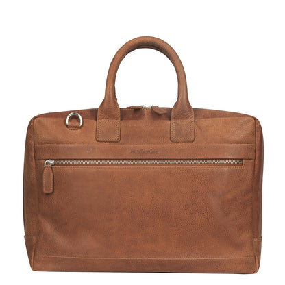Plevier Cumberland Laptop bag 15.6" cognac