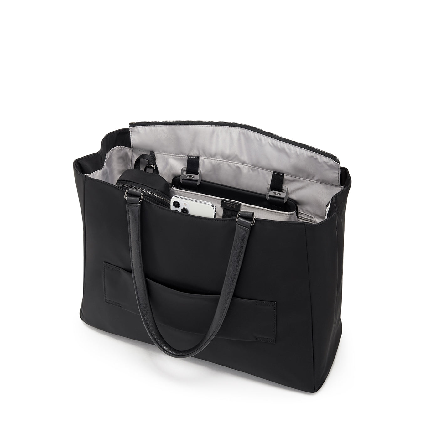 TUMI Voyageur Valetta Large Tote black/gunmetal
