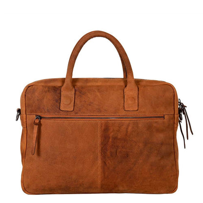 DSTRCT Wall Street Workingbag 15,6" Cognac