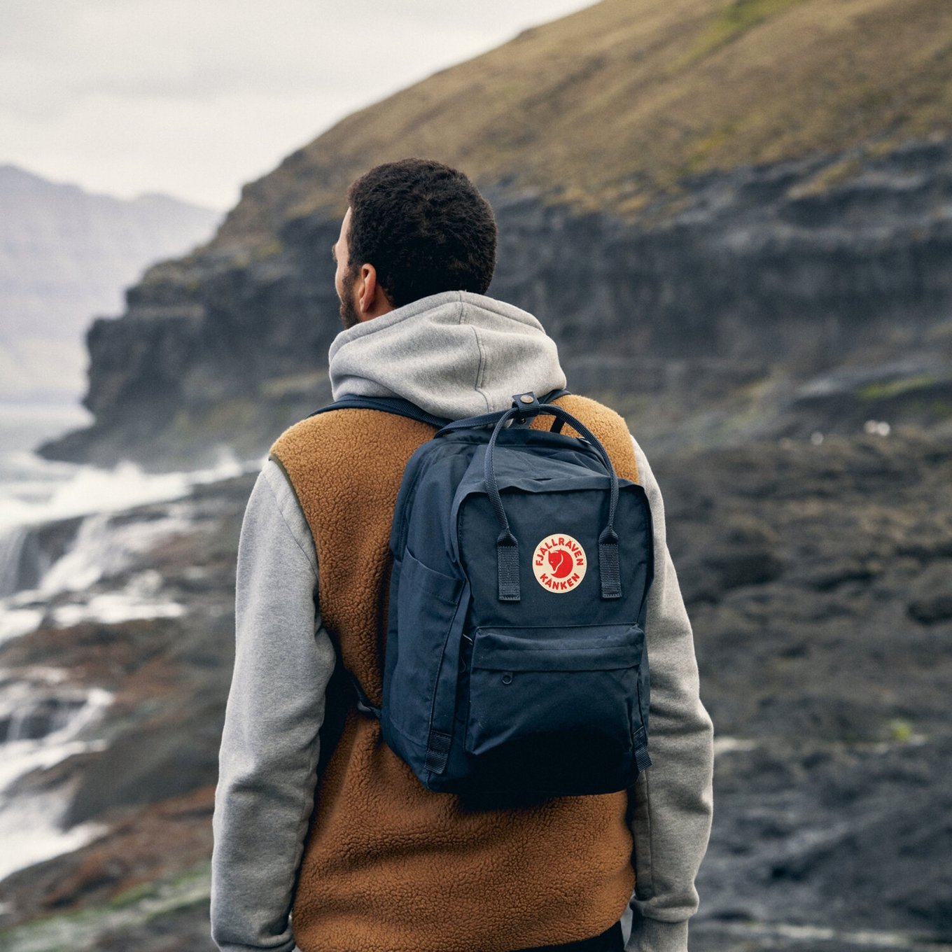 Fjallraven Kanken Laptop 17" sky blue