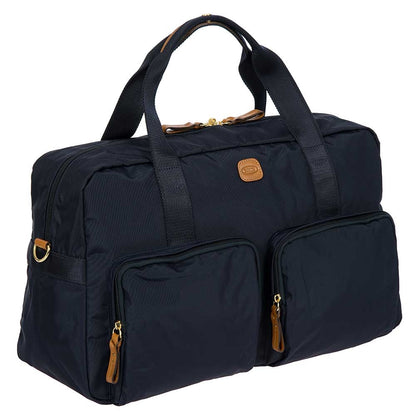 Bric's X-Travel Holdall ozeanblaue Wochenendtasche