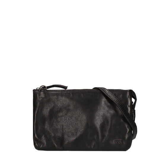Bear Design Cow Lavato Clutch black