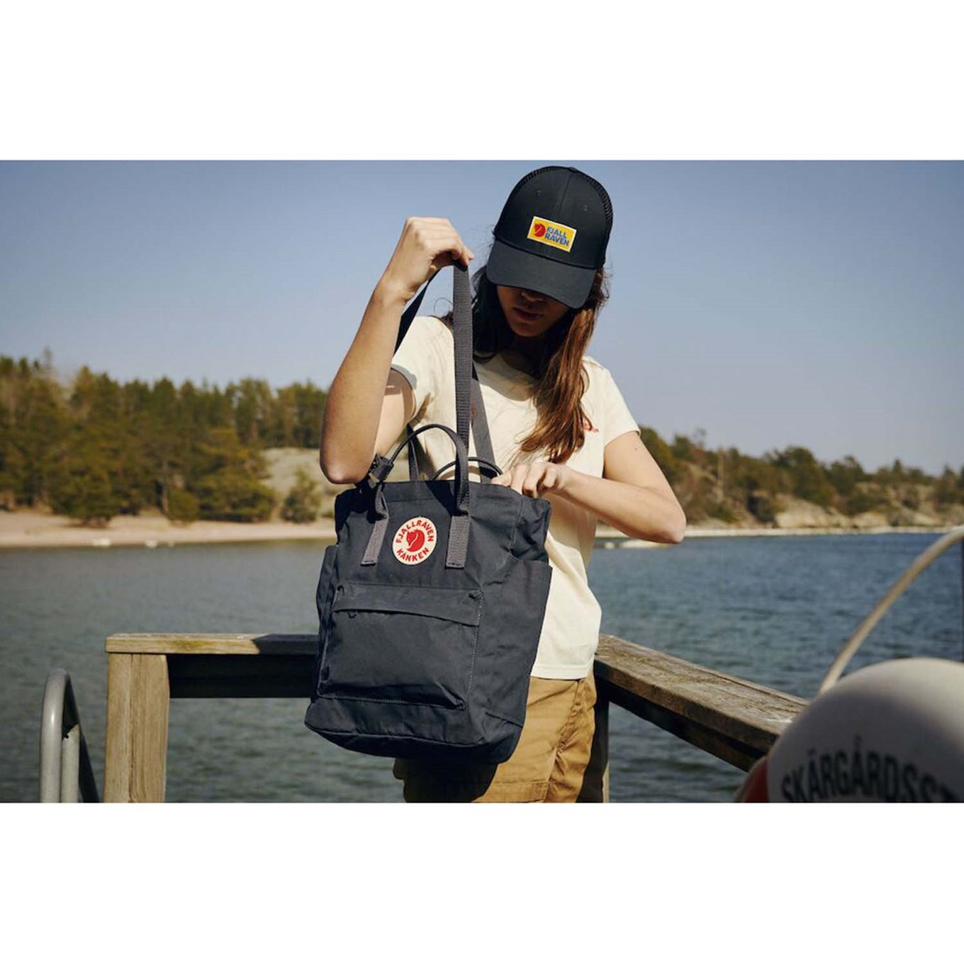 Fjallraven Kanken Totepack frost green