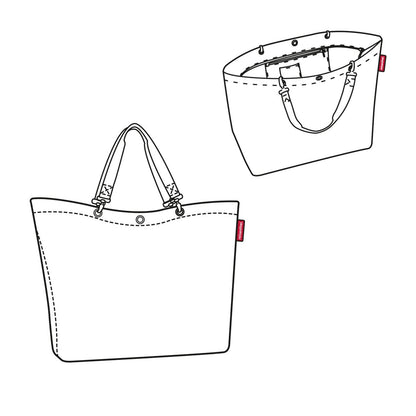 Reisenthel Shopping Shopper XL twist silver