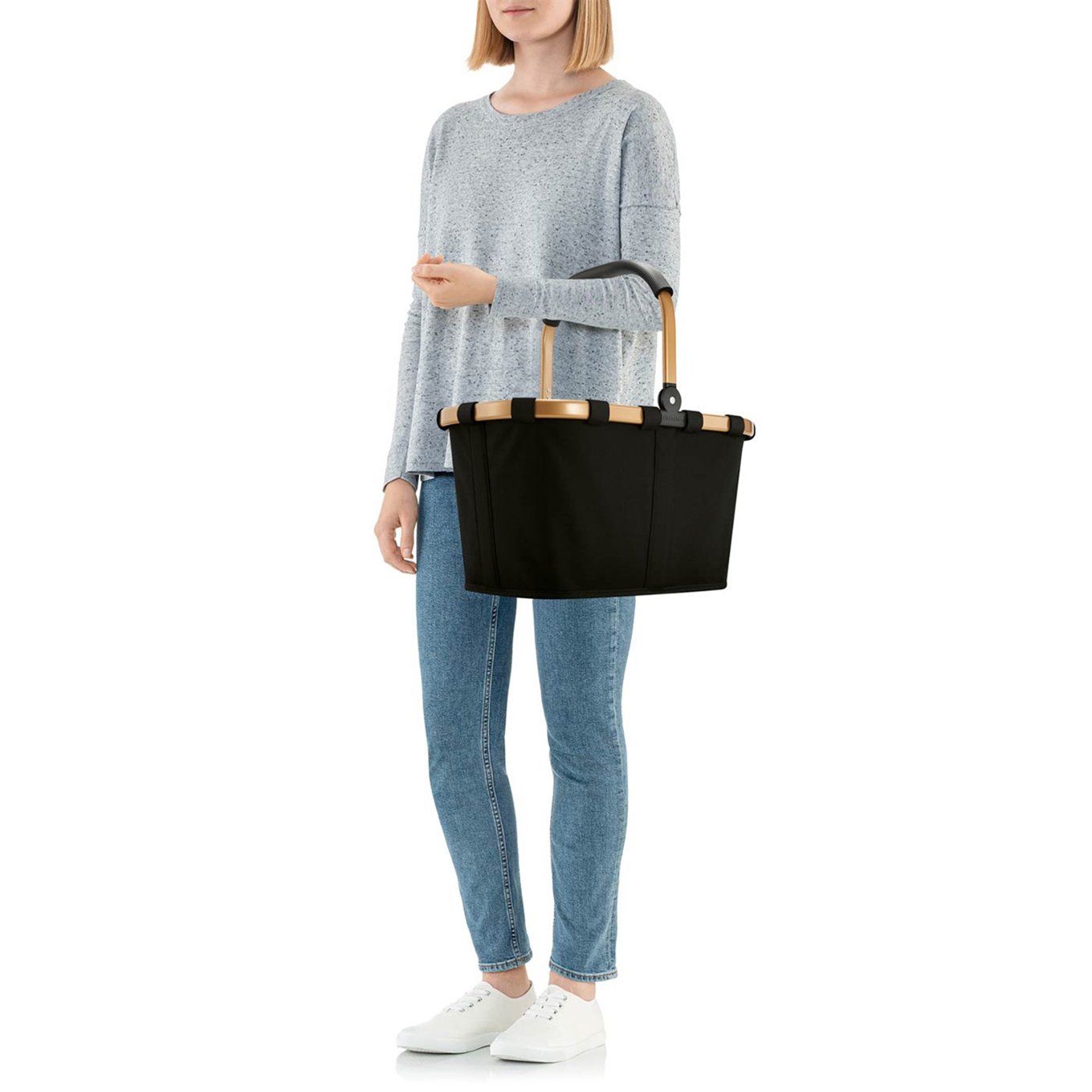 Reisenthel Shopping Carrybag frame gold/black