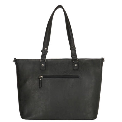 Enrico Benetti Kate 15'' Laptop Shoulderbag zwart