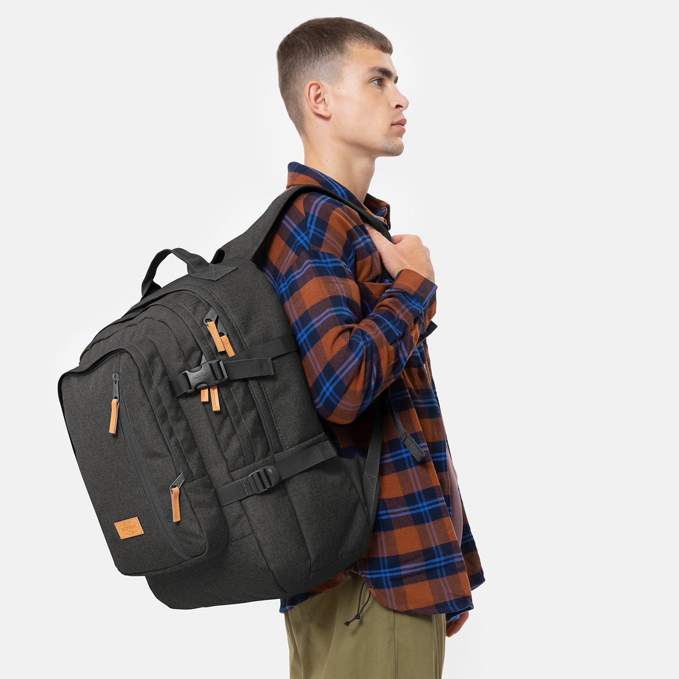 Eastpak Volker Cs black denim2 backpack