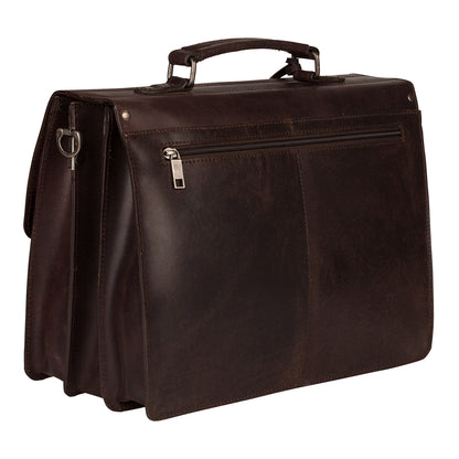 Burkely Vintage Dean Briefcase brown