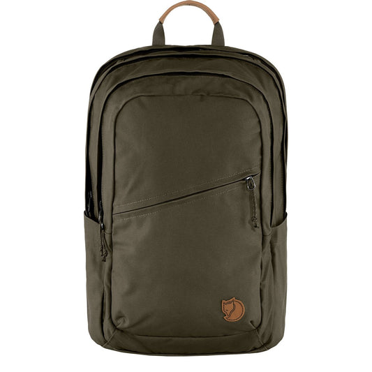 Fjallraven Raven 28 dunkelolivfarbener Rucksack
