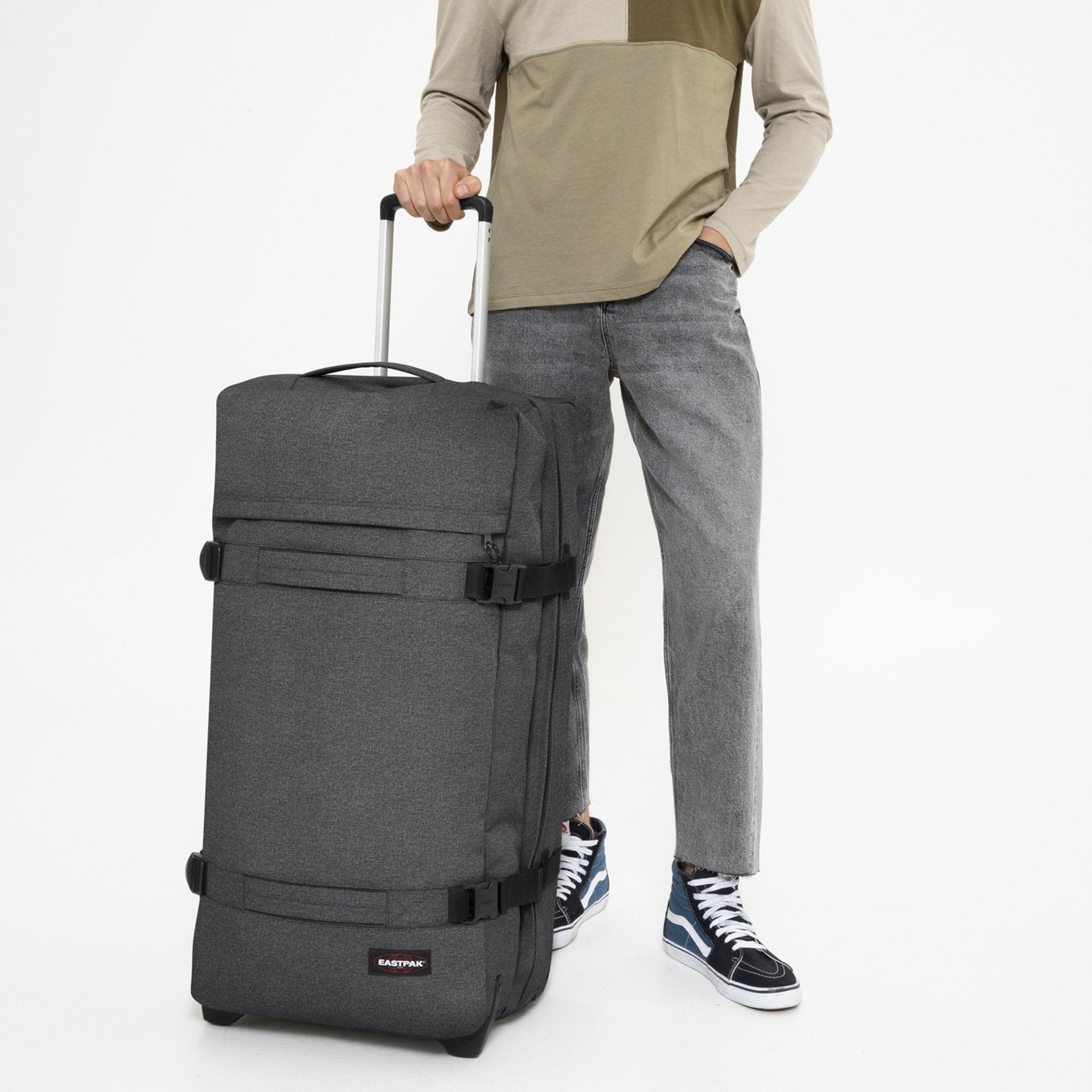 Eastpak Transit'R L black denim