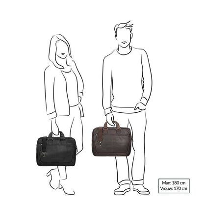 The Chesterfield Brand Seth Business Bag cognac