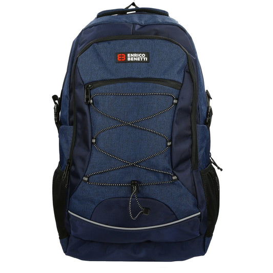 Enrico Benetti Yellow Stone 17'' Laptop-Rucksack blau