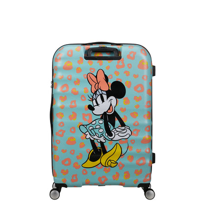 American Tourister Wavebreaker Disney Spinner 77/28 TSA Minnie Pastel Dots Hard Case
