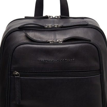 The Chesterfield Brand Detroit Laptoprugzak zwart