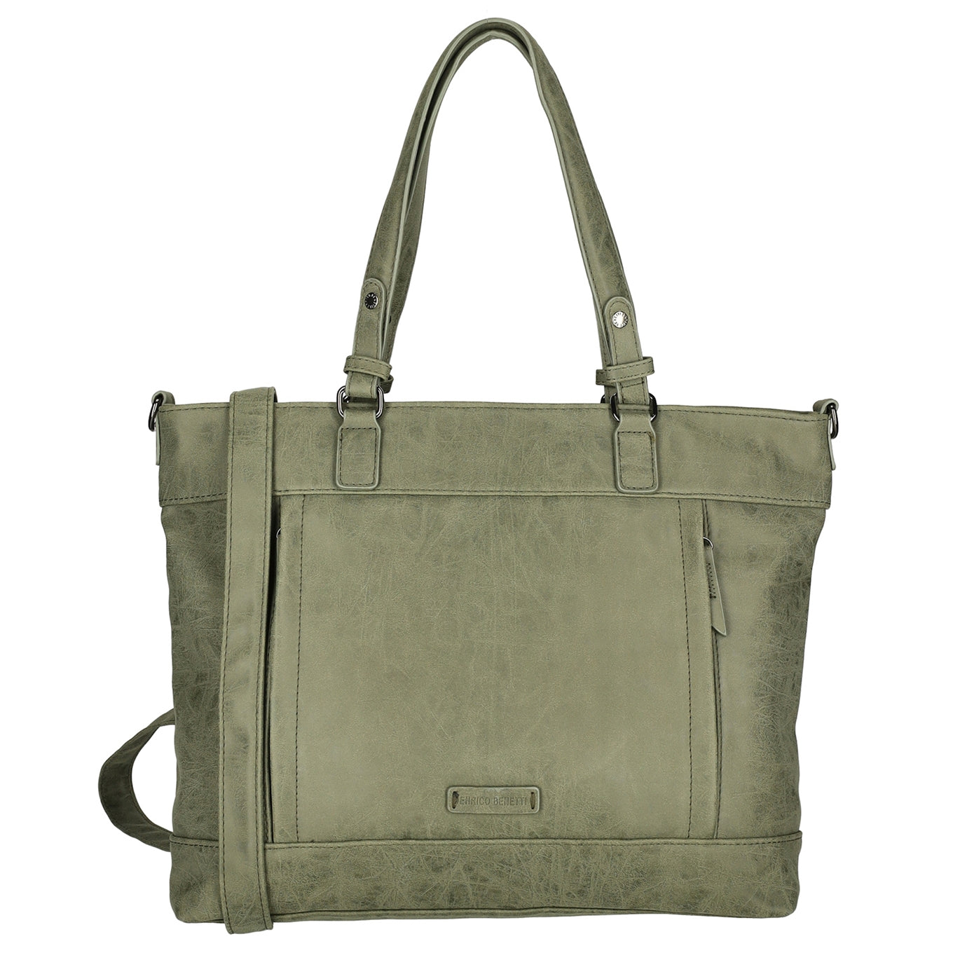 Enrico Benetti Ruby Shopper 15" olive