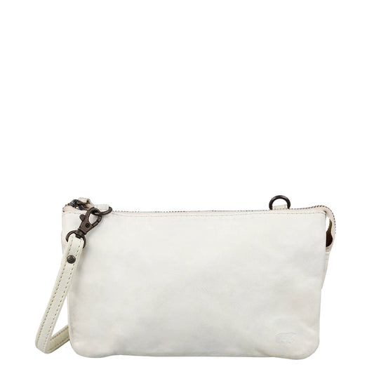 Bear Design Cow Lavato Clutch cremefarbene Damentasche