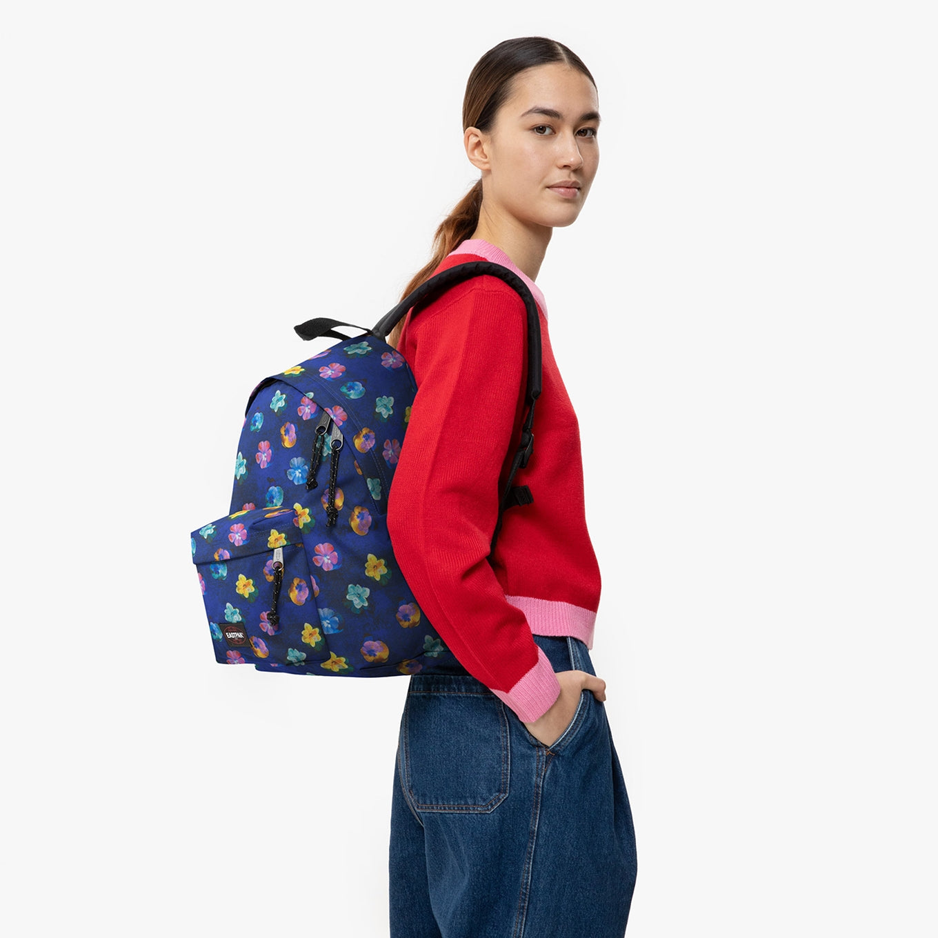 Eastpak Padded Pak'R Flower Blur Navy