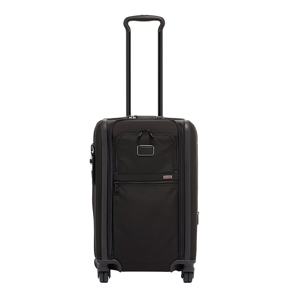 Tumi Alpha International Dual Access Carry-On schwarzer Weichkoffer