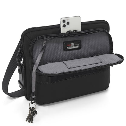 Tumi Alpha Bravo Service Umhängetasche schwarz