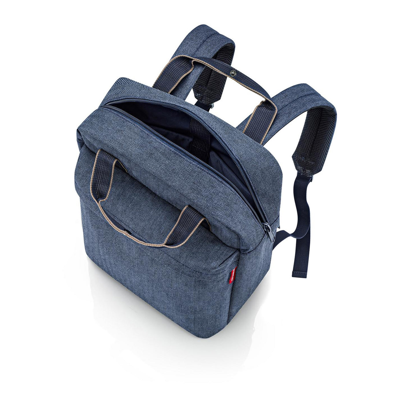 Reisenthel Traveling Allday Backpack M herringbone dark blue