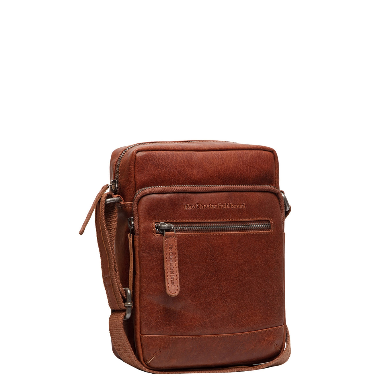 The Chesterfield Brand Arenas Shoulder Bag Cognac