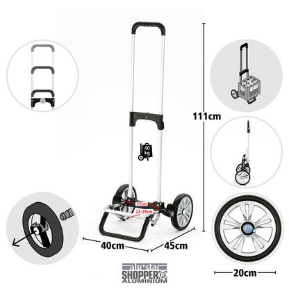 Andersen Alu Star Shopper Reach beige Trolley