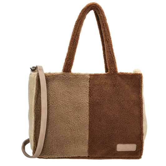 Zebra Trends Teddy Denise Shopper braune Damentasche