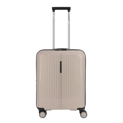 Gabol Brooklyn Kabinentrolley Erweiterbarer beige Hartschalenkoffer