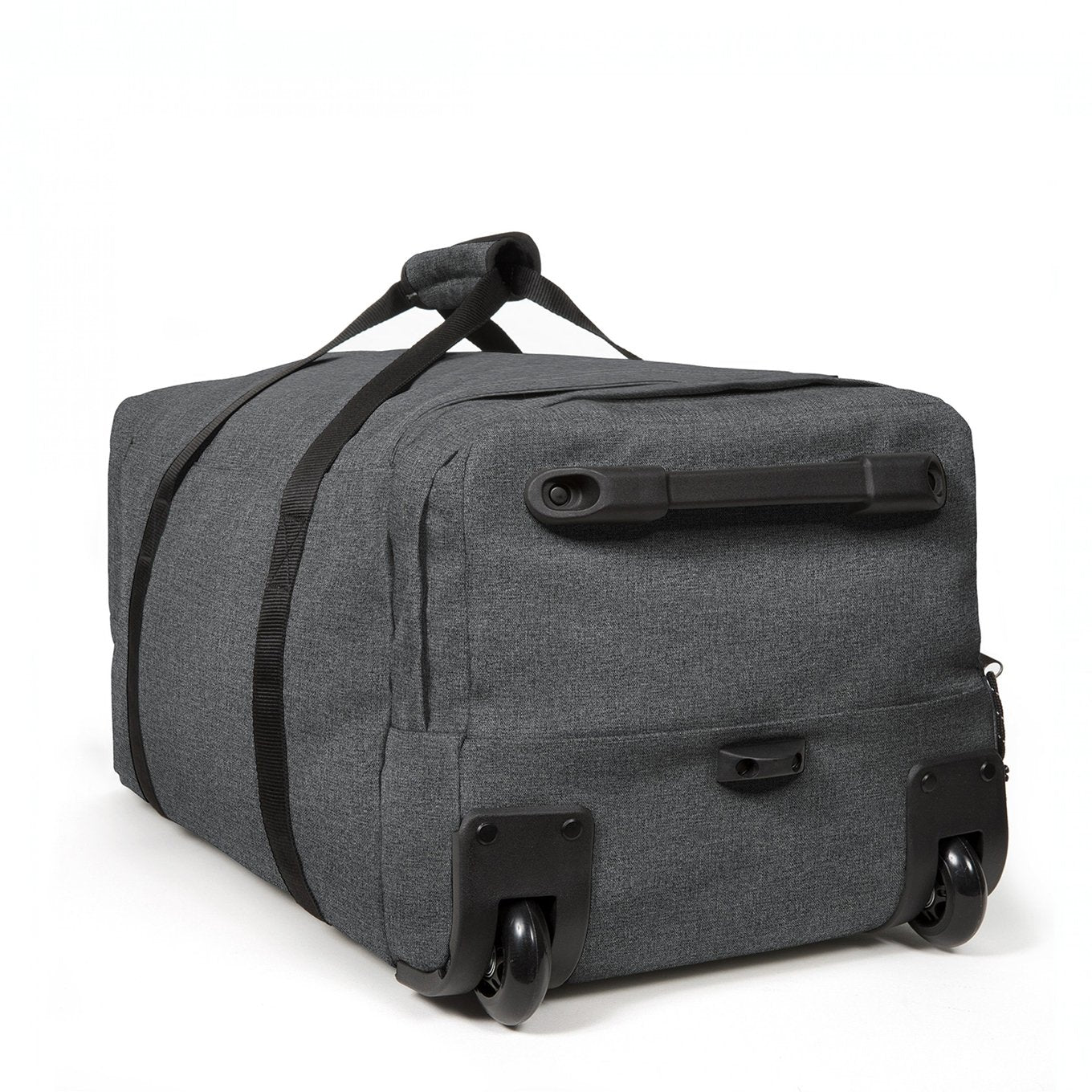 Eastpak Leatherface L + black denim Soft suitcase