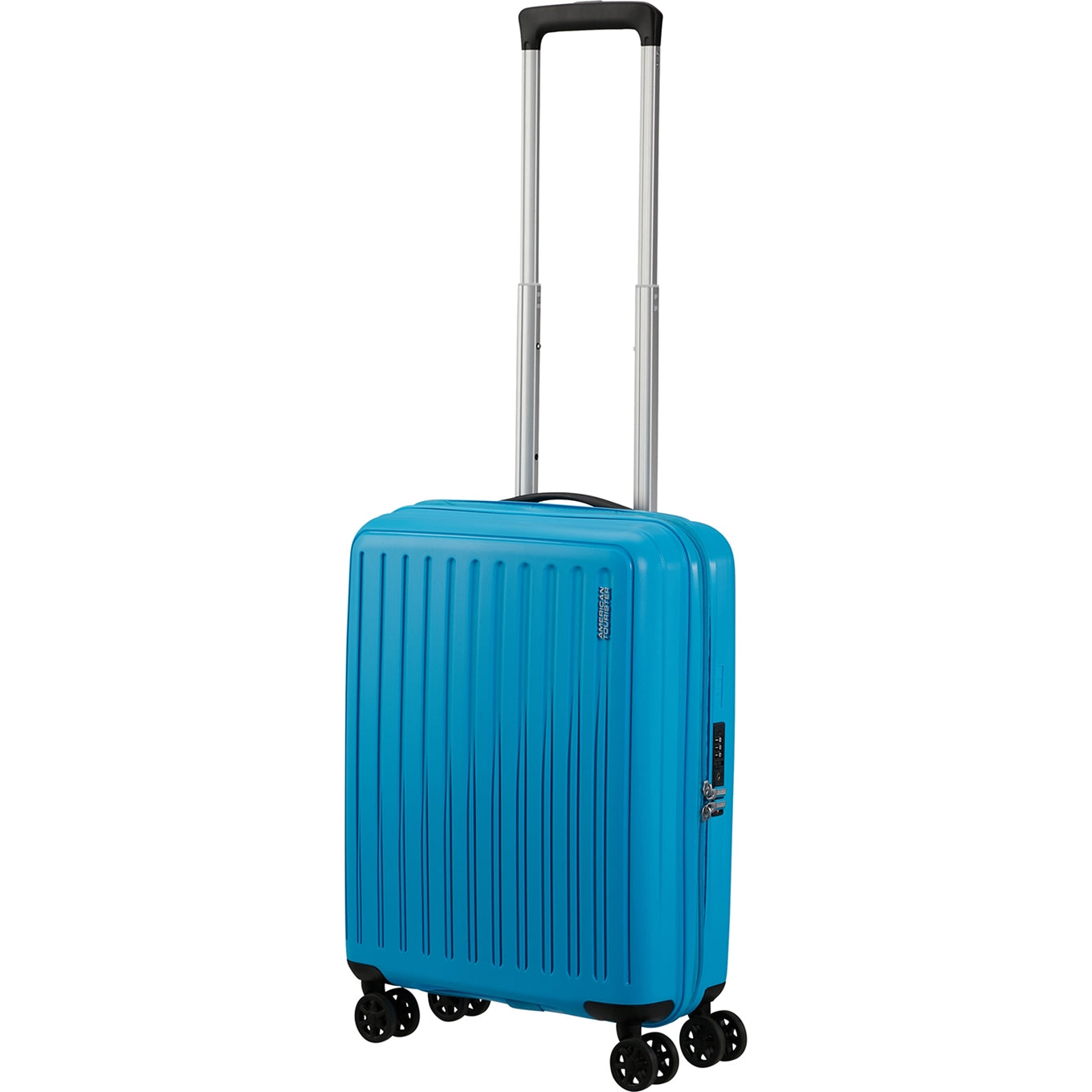 American Tourister Rejoy Spinner 55/20 TSA azurblauer Hartschalenkoffer