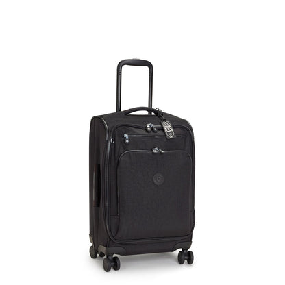 Kipling New Youri Spin S Black Noir Weicher Koffer