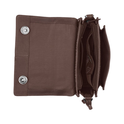 Burkely Cool Colbie Citybag Kleine braune Damentasche