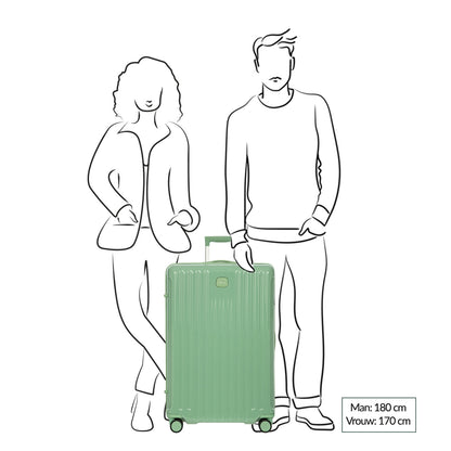 Bric's Positano Trolley 78 sea green