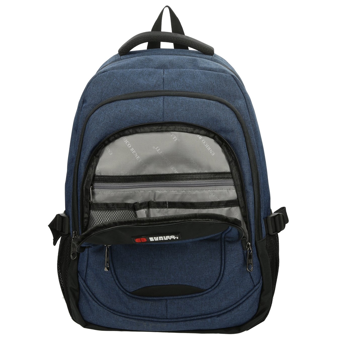 Enrico Benetti Hamburg 17'' Laptop Rucksack blauer Rucksack