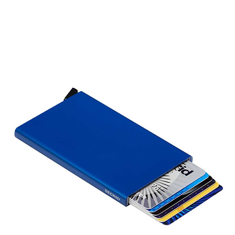 Secrid Cardprotector Kartenetui blau Damenbrieftasche