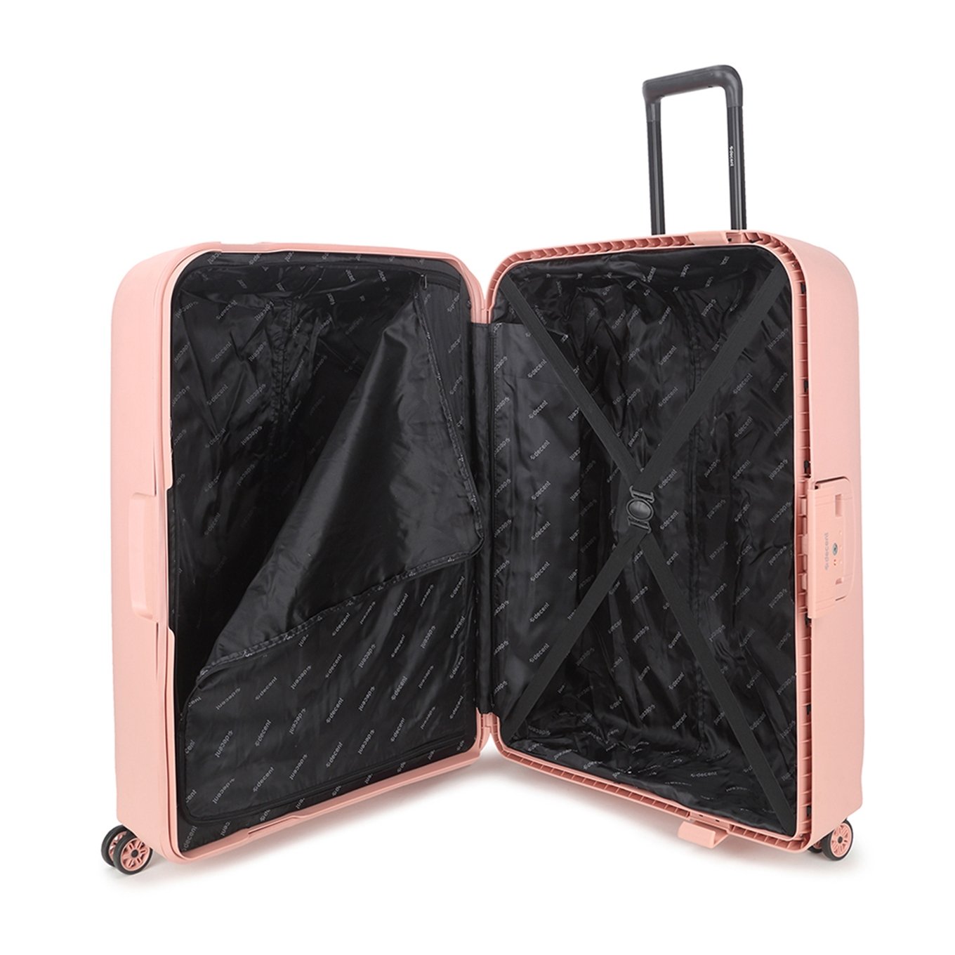 Decent Axiss-Fix 4 Wheel Trolley 78 light pink